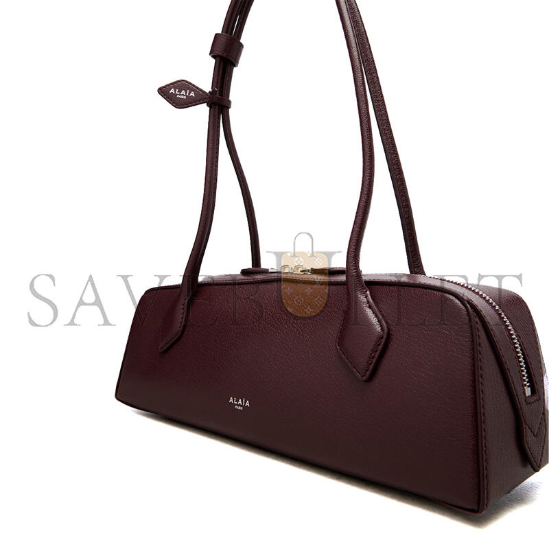 ALAÏA LE TECKEL MEDIUM LEATHER SHOULDER BAG (33*11*10cm) 